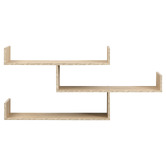 Evie Home Miri 3 Tier Wall Shelf