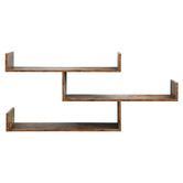 Evie Home Miri 3 Tier Wall Shelf