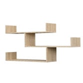 Evie Home Miri 3 Tier Wall Shelf