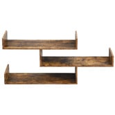 Evie Home Miri 3 Tier Wall Shelf