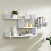 Evie Home Miri 3 Tier Wall Shelf