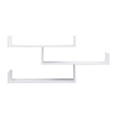 Evie Home Miri 3 Tier Wall Shelf