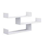 Evie Home Miri 3 Tier Wall Shelf