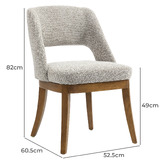 Evie Home Marlowe Upholstered Dining Chairs