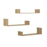 Evie Home Miri 3 Tier Wall Shelf