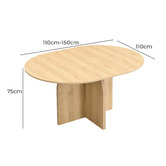 Evie Home Corby Extendable Dining Table