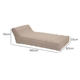 Evie Home Bellamy Inflatable Sun Lounge