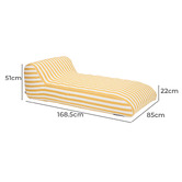 Evie Home Laurel Inflatable Sun Lounge