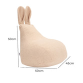 Evie Home Flopsy Bunny Boucle Foam Chair