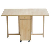 Evie Home 4 Seater Fenella Foldable Dining Table &amp; Chair Set