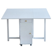 Evie Home 4 Seater Fenella Foldable Dining Table &amp; Chair Set