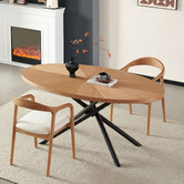 Evie Home Glendale Oval Dining Table