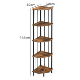 Evie Home Lewis Corner Shelf