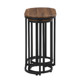 Evie Home 3 Piece Zoe Nesting Coffee Table Set