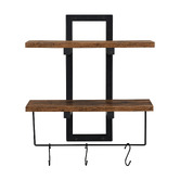 Evie Home Aeon 2 Tier Fixed Bracket Shelf