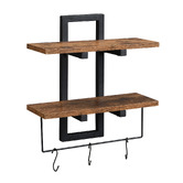 Evie Home Aeon 2 Tier Fixed Bracket Shelf