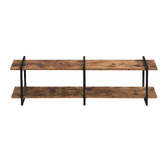 Evie Home Aether 2 Tier Fixed Bracket Shelf