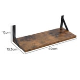 Evie Home Phoebe Hanging Shelves