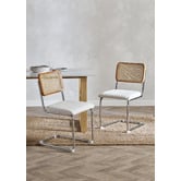 Evie Home Marcel Breuer Cesca Replica Cantilever Dining Chairs