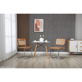 Evie Home Marcel Breuer Cesca Replica Cantilever Dining Chairs