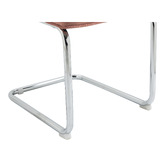 Evie Home Marcel Breuer Cesca Replica Velvet Cantilever Dining Chairs