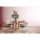 Evie Home Marcel Breuer Cesca Replica Velvet Cantilever Dining Chairs