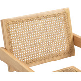 Evie Home Korina Rattan Carver Dining Chair