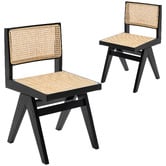 Evie Home Korina Rattan Dining Chairs