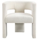 Evie Home Pomaire 3 Legged Boucle Occasional Chair