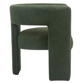 Evie Home Pomaire 3 Legged Boucle Occasional Chair