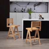 Evie Home 66.5cm Korina Barstools