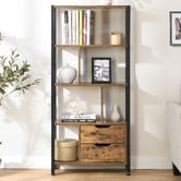 Evie Home Damien 7 Shelf Bookcase