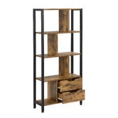 Evie Home Damien 7 Shelf Bookcase