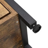 Evie Home Damien 7 Shelf Bookcase