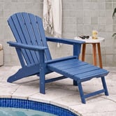 Evie Home Ehommate Outdoor Adirondack Chair with Footrest