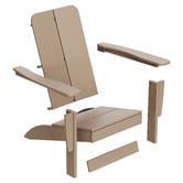 Evie Home Rivian Adirondack Chair