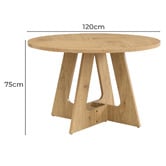 Evie Home Graham Round Dining Table