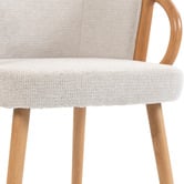 Evie Home Jaylen Chenille Dining Chairs
