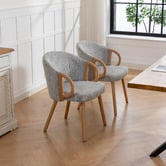Evie Home Jaylen Chenille Dining Chairs