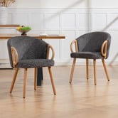 Evie Home Jaylen Chenille Dining Chairs