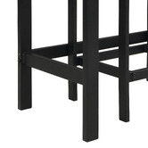 Evie Home 3 Seater Vince Bar Table &amp; Stool Set
