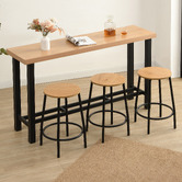 Evie Home 3 Seater Ellery Bar Table &amp; Stool Set