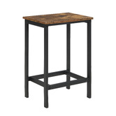 Evie Home 3 Seater Vince Bar Table &amp; Stool Set