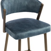 Evie Home 66cm Chacino Velvet Bar Stools