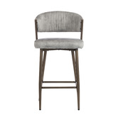 Evie Home 66cm Chacino Velvet Bar Stools