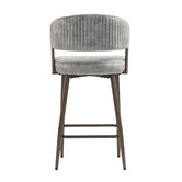 Evie Home 66cm Chacino Velvet Bar Stools