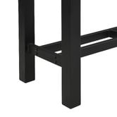 Evie Home 3 Seater Myra Bar Table &amp; Stool Set