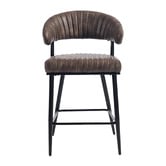 Evie Home 66cm Entice Faux Leather Bar Stools