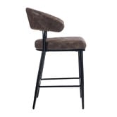 Evie Home 66cm Entice Faux Leather Bar Stools