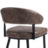 Evie Home 66cm Entice Faux Leather Bar Stools